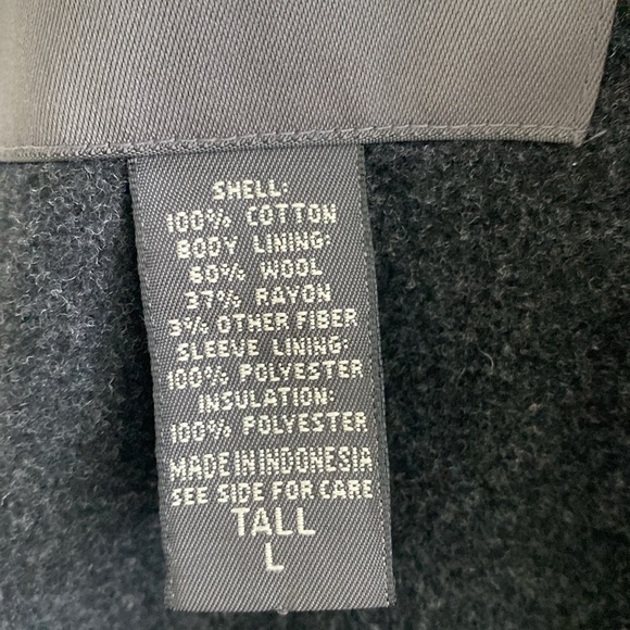 Eddie Bauer Men’s Cotton Velvet Jacket, Size L/ Tall - Picture 4 of 5